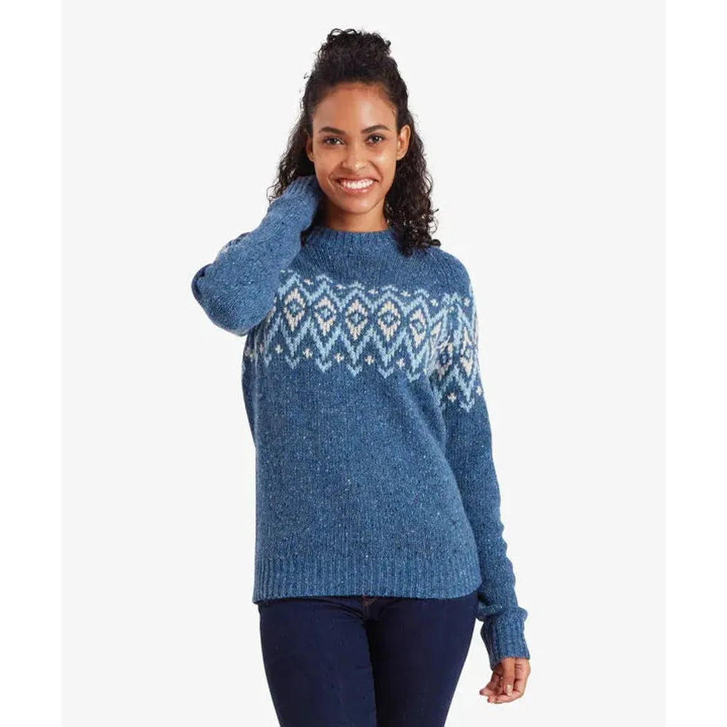 Sherpa Adventure Gear Samples - Women's Dumji Crew Sweater-Women's - Clothing - Tops-Sherpa Adventure Gear-Seaport-S-Appalachian Outfitters