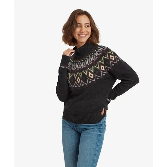 Sherpa Adventure Gear Samples - Women's Indu Mock Neck-Women's - Clothing - Tops-Sherpa Adventure Gear-Black-S-Appalachian Outfitters