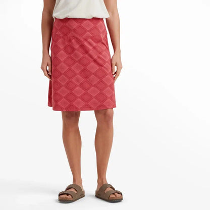 Sherpa Adventure Gear Women's Padma Pull-On Skirt-Women's - Clothing - Skirts/Skorts-Sherpa Adventure Gear-Mineral Red Barely There-S-Appalachian Outfitters