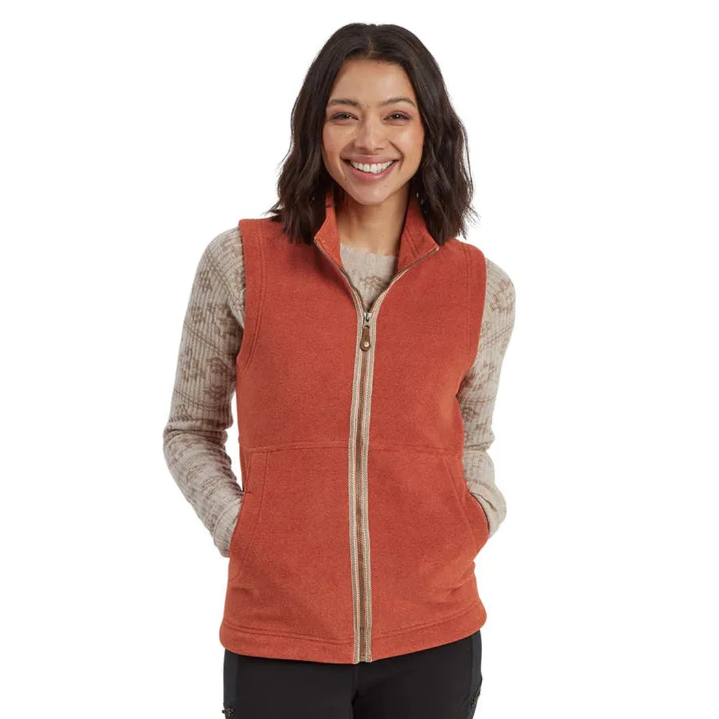 Sherpa Adventure Gear Women's Rolpa Eco Vest-Women's - Clothing - Jackets & Vests-Sherpa Adventure Gear-Rust-S-Appalachian Outfitters