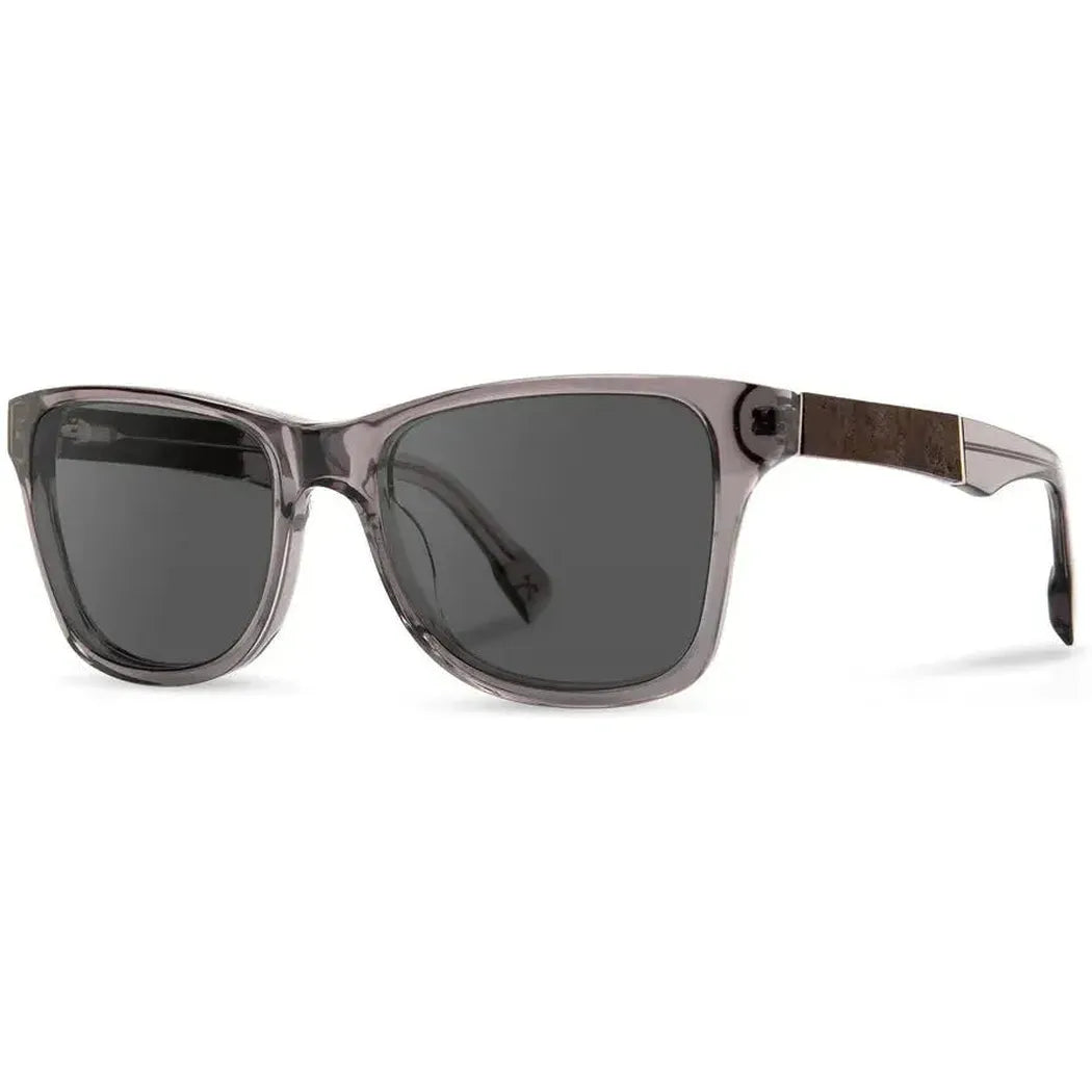 Shwood Handcrafted Canby XL-Accessories - Eyewear - Sunglasses-Shwood Handcrafted-Smoke // Elm Burl-Grey Polarized-Appalachian Outfitters