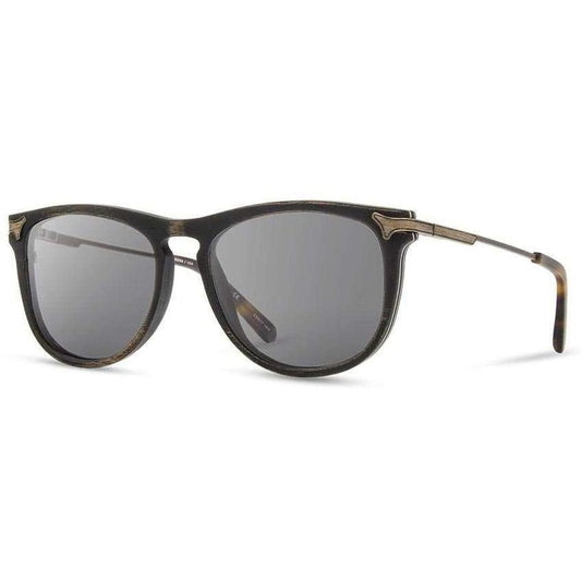 Shwood Handcrafted Keller-Accessories - Eyewear - Sunglasses-Shwood Handcrafted-Distressed Dark Walnut-Grey Polarized-Appalachian Outfitters