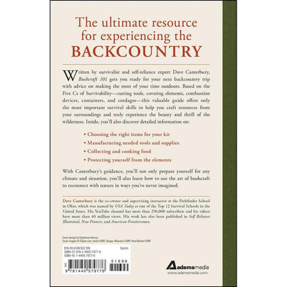 Simon & Schuster Bushcraft 101 by Dave Canterbury-Books - Books-Simon & Schuster-Appalachian Outfitters