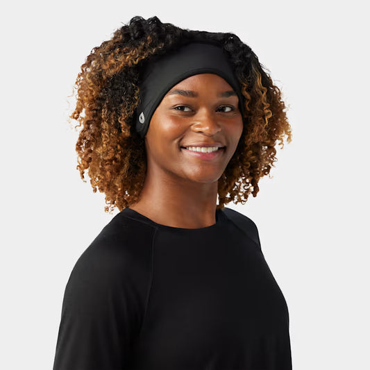 Smartwool Active Fleece Wind Headband-Accessories - Hats - Unisex-Smartwool-Black-Appalachian Outfitters
