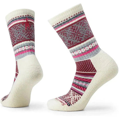 Everyday Fair Isle Sweater Crew Socks-Accessories - Socks - Unisex-Smartwool-Natural-S-Appalachian Outfitters