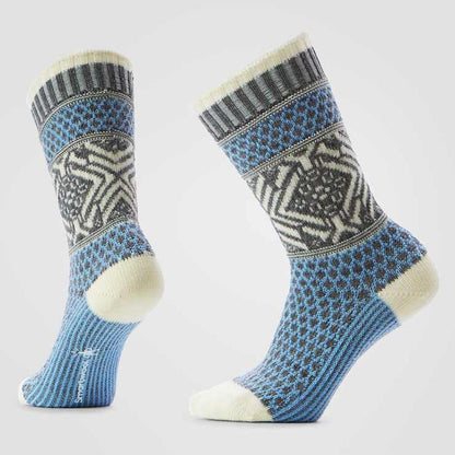 Smartwool Everyday Popcorn Snowflake Pattern Crew Socks-Accessories - Socks - Unisex-Smartwool-Appalachian Outfitters