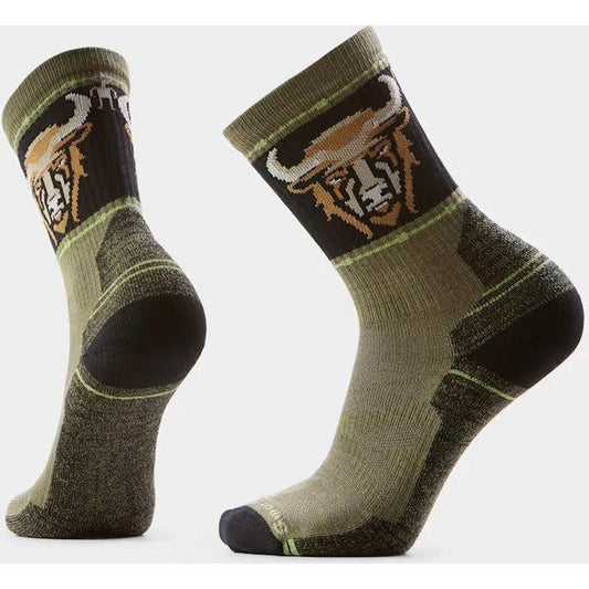 Smartwool Hike Light Cushion Bision Crew Socks-Accessories - Socks - Unisex-Smartwool-Appalachian Outfitters