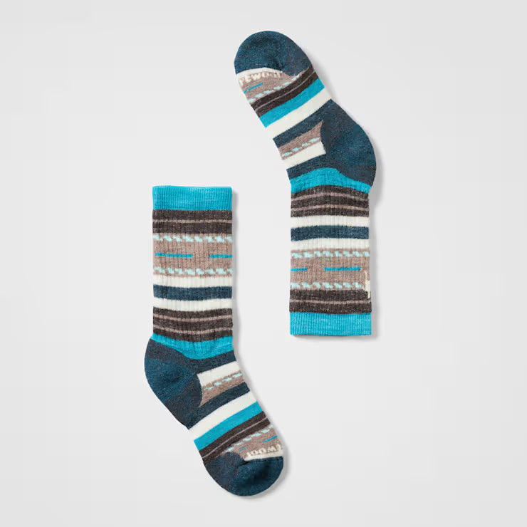 Smartwool Kids' Hike Margarita Crew Socks-Accessories - Socks - Kids-Smartwool-Capri-S-Appalachian Outfitters