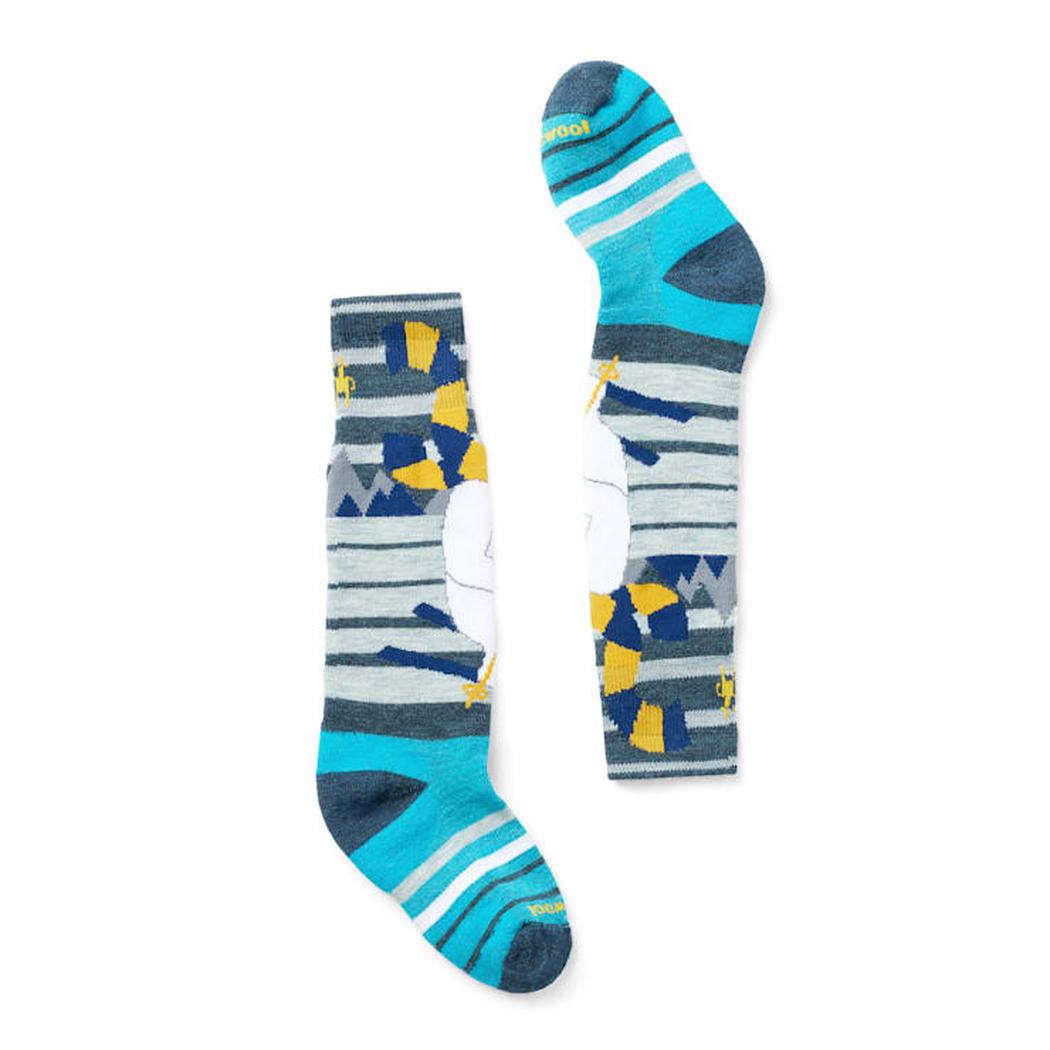 Smartwool Kid's Wintersport Full Cushion Yeti Pattern OTC Socks-Accessories - Socks - Kids-Smartwool-Appalachian Outfitters