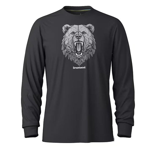 Smartwool Men's Geometric Bear Long Sleeve Graphic Tee - Appalachian Outfitters