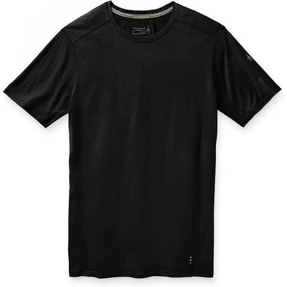 Men's Merino Short Sleeve Tee-Men's - Clothing - Tops-Smartwool-Black-M-Appalachian Outfitters