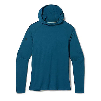 Men's Merino Sport 150 Hoodie-Men's - Clothing - Tops-Smartwool-Twilight Blue-M-Appalachian Outfitters