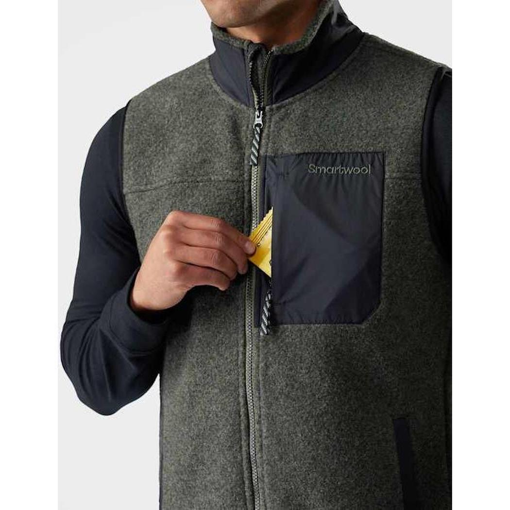 Smartwool Men's Second Cut Fleece Vest-Men's - Clothing - Jackets & Vests-Smartwool-Appalachian Outfitters