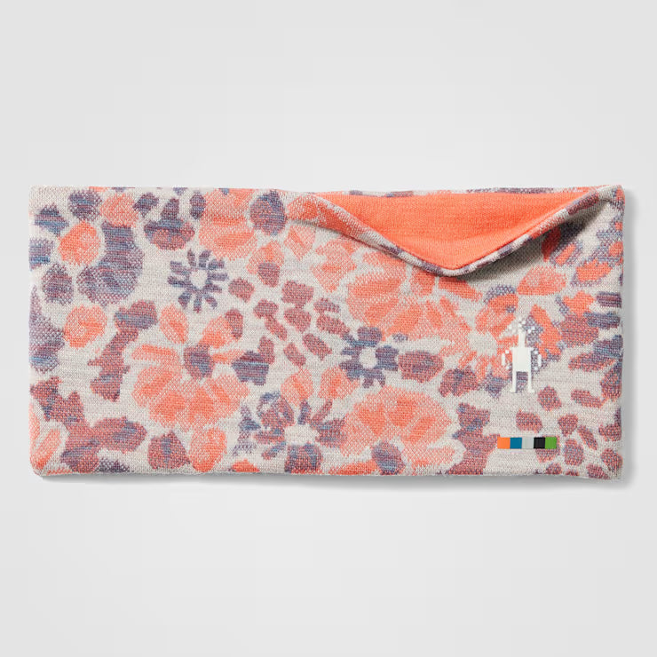 Smartwool Merino 250 Reversible Headband-Accessories - Bandanas-Smartwool-Coral Reef Floral-Appalachian Outfitters