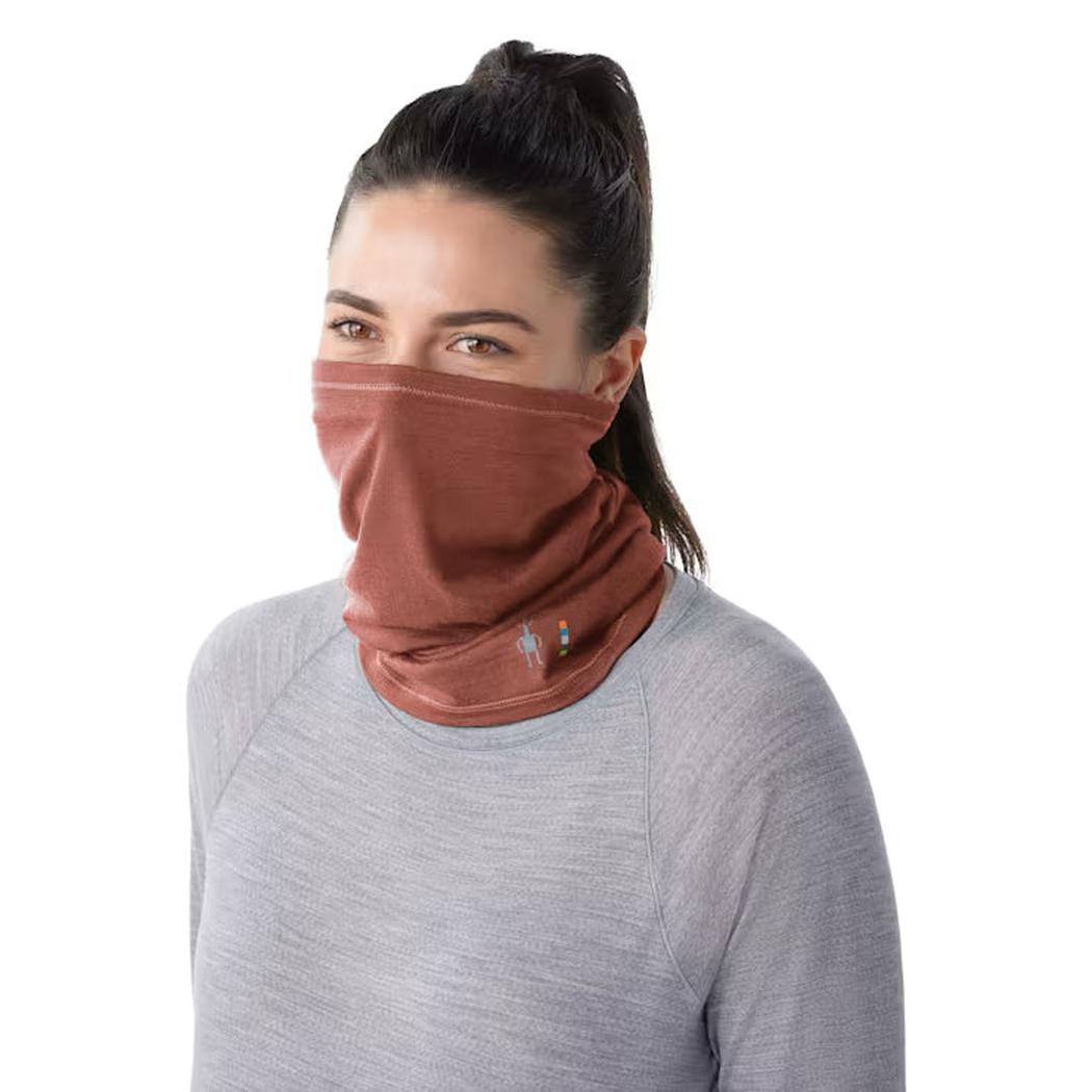 Smartwool Merino Neck Gaiter-Accessories - Hats - Unisex-Smartwool-Burnt Sienna-Appalachian Outfitters