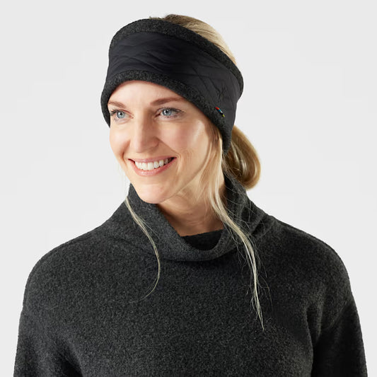 Smartwool Quited Fleece Headband-Accessories - Hats - Unisex-Smartwool-Black-Appalachian Outfitters