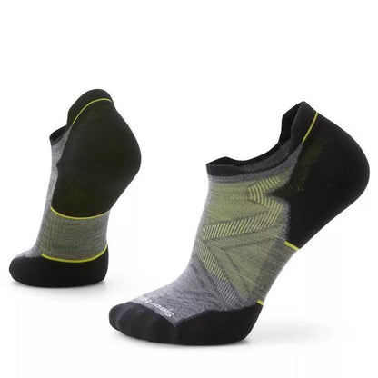 Run Targeted Cushion Low Ankle Socks-Accessories - Socks - Unisex-Smartwool-Medium Gray-M-Appalachian Outfitters