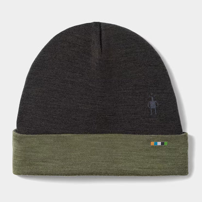 Smartwool Thermal Merino Reversible Cuffed Beanie-Accessories - Hats - Unisex-Smartwool-North Woods Heather-Appalachian Outfitters