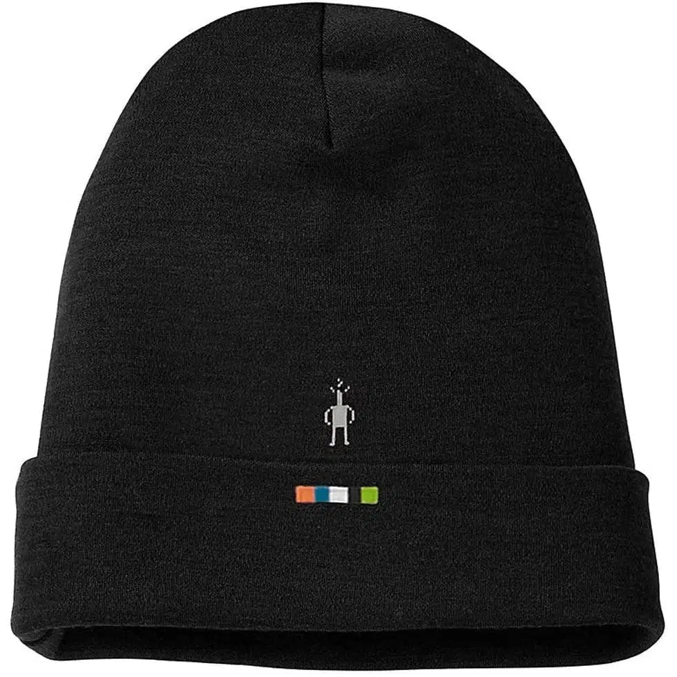 Thermal Merino Reversible Cuffed Beanie-Accessories - Hats - Unisex-Smartwool-Black-Appalachian Outfitters