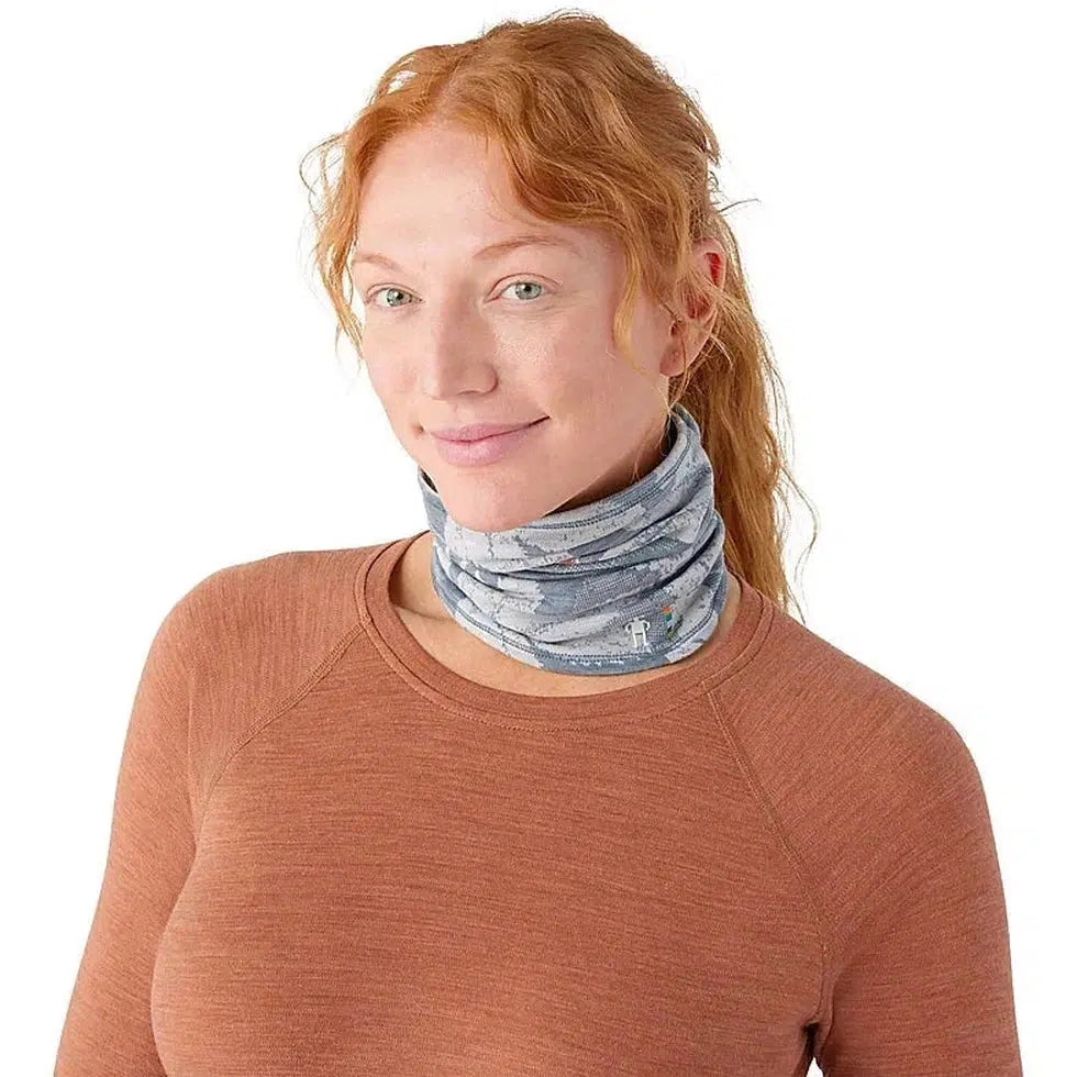 Thermal Reversible Long Neck Gaiter-Accessories - Scarves-Smartwool-Winter Sky Floral-Appalachian Outfitters