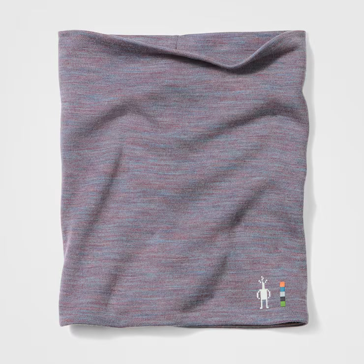 Smartwool Thermal Reversible Neck Gaiter-Accessories - Scarves-Smartwool-Chalk Violet Heather-Appalachian Outfitters