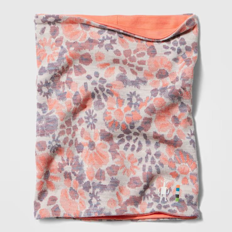 Smartwool Thermal Reversible Neck Gaiter-Accessories - Scarves-Smartwool-Coral Reef Floral-Appalachian Outfitters