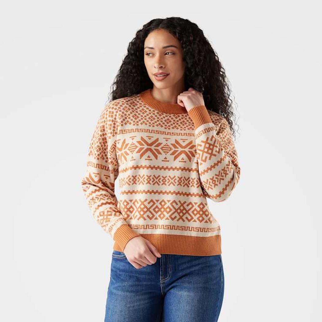 Smartwool Women's Edgewood Heritage Crew Sweater-Women's - Clothing - Tops-Smartwool-Appalachian Outfitters