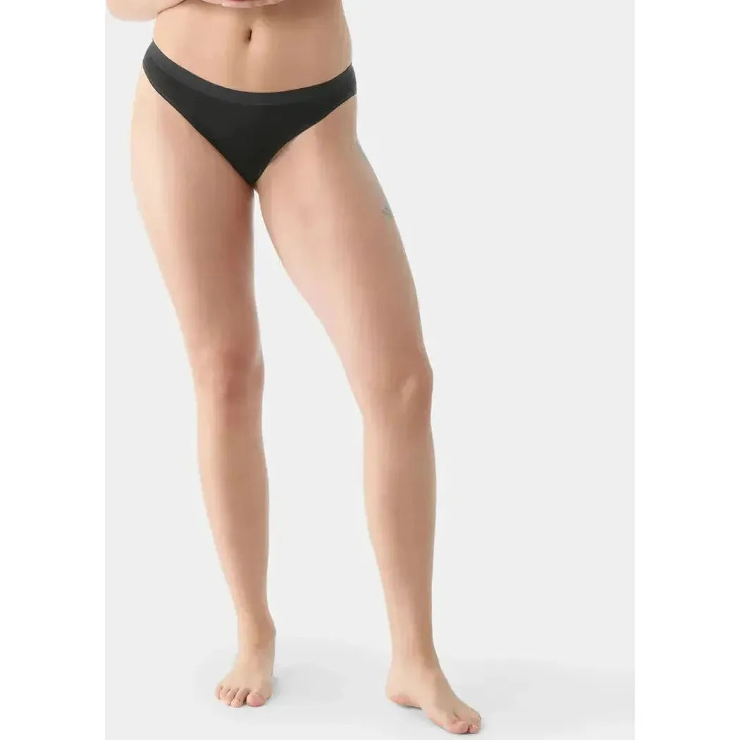 Smartwool Women's Everyday Merino Bikini Boxed-Women's - Clothing - Underwear-Smartwool-Black-XS-Appalachian Outfitters