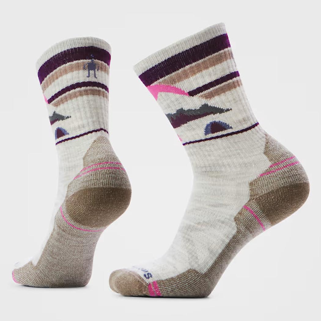 Smartwool Women's Hike Light Cushion Mountain Moon Crew Socks - Appalachian Outfitters