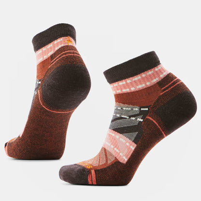 Smartwool Women's Performance Hike Light Cushion Maragrita Ankle-Accessories - Socks - Women's-Smartwool-Chestnut-S-Appalachian Outfitters