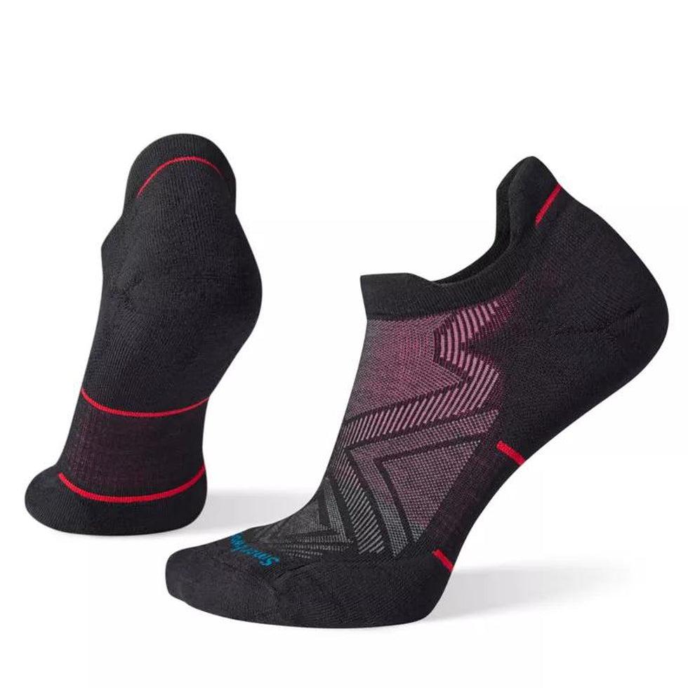 Women's Run Targeted Cushion Low Ankle Socks-Accessories - Socks - Women's-Smartwool-Black-S-Appalachian Outfitters