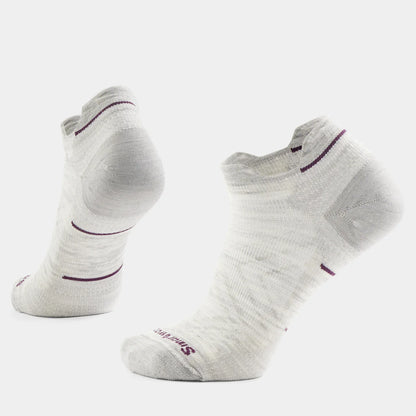 Smartwool Women's Run Zero Cushion Low Ankle Socks-Accessories - Socks - Women's-Smartwool-Ash-S-Appalachian Outfitters