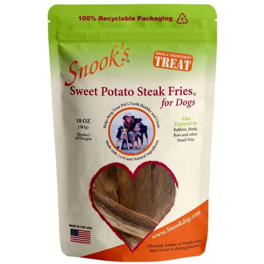 Snook’s Pet Products Sweet Potato Fries 10 oz Outdoor Dogs
