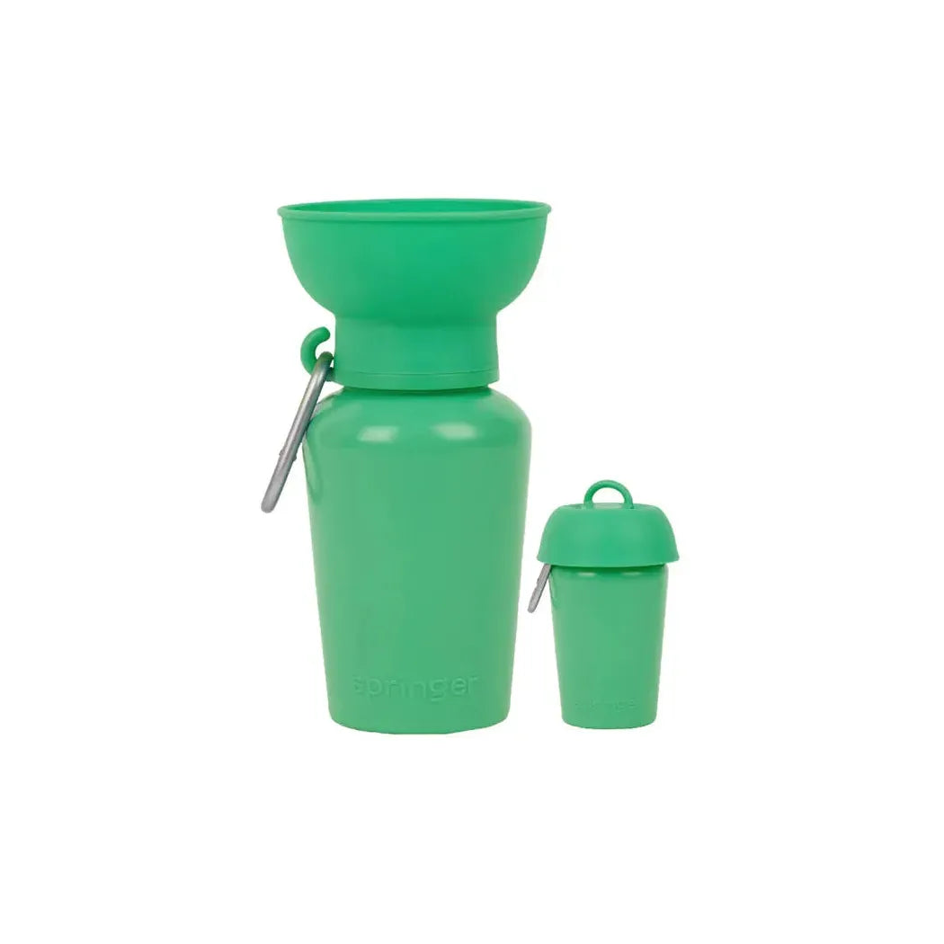 Springer Flip Dog Travel Bottle-Pets - Bowls-Springer-Springer Green-Appalachian Outfitters