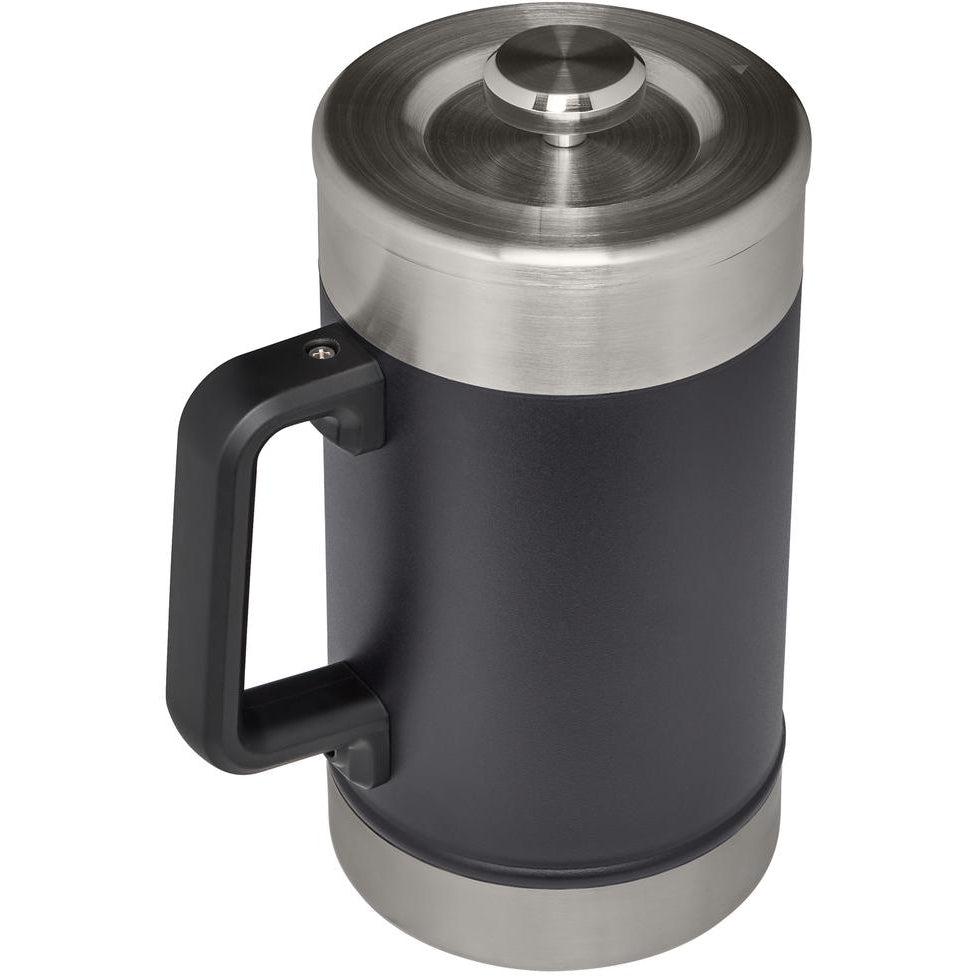 The Stay-Hot French Press-Camping - Hydration - Drinkware Accessories-Stanley-Matte Black-Appalachian Outfitters