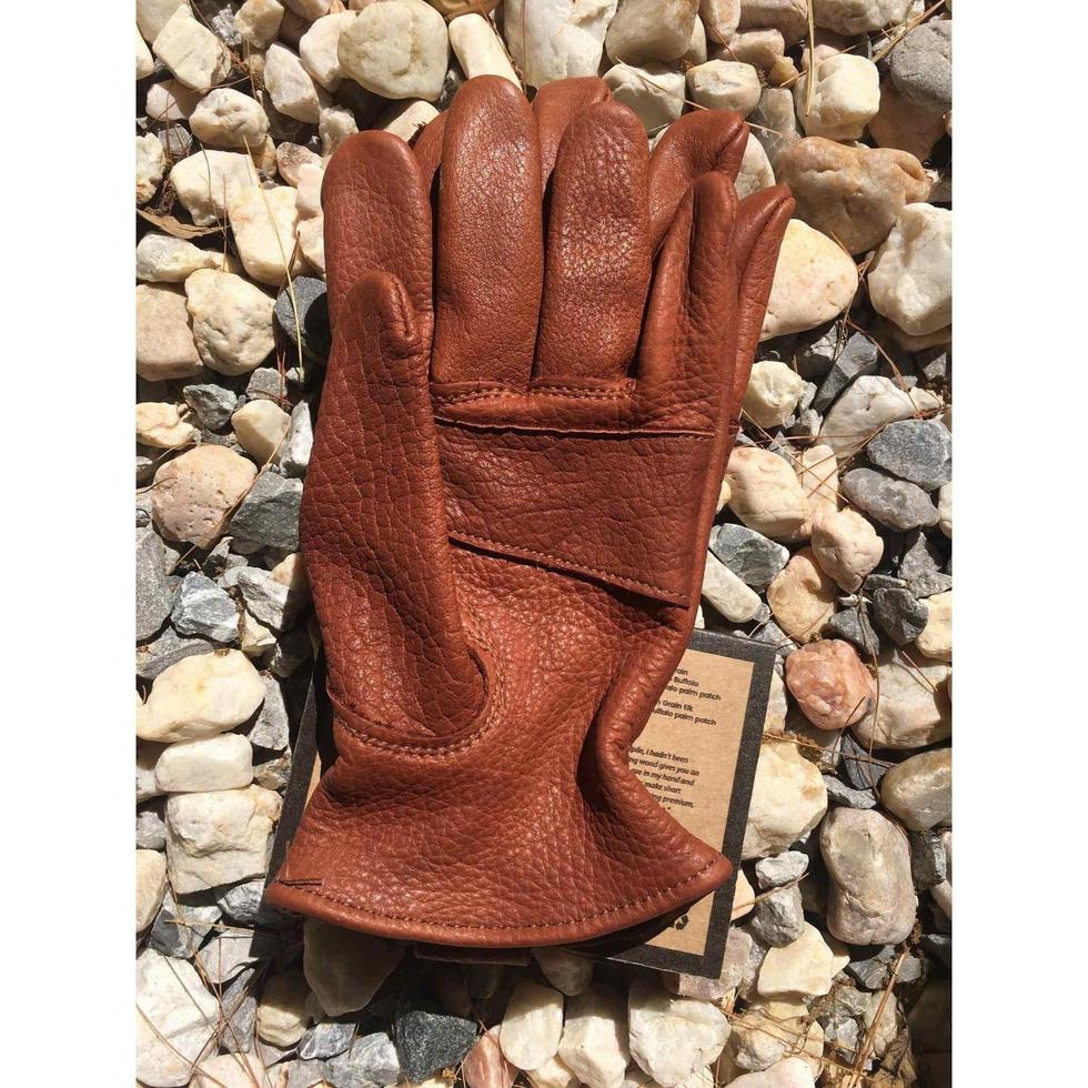 Straight Grain Supply-Chore Gloves Buffalo w/ Buffalo Palm-Appalachian Outfitters