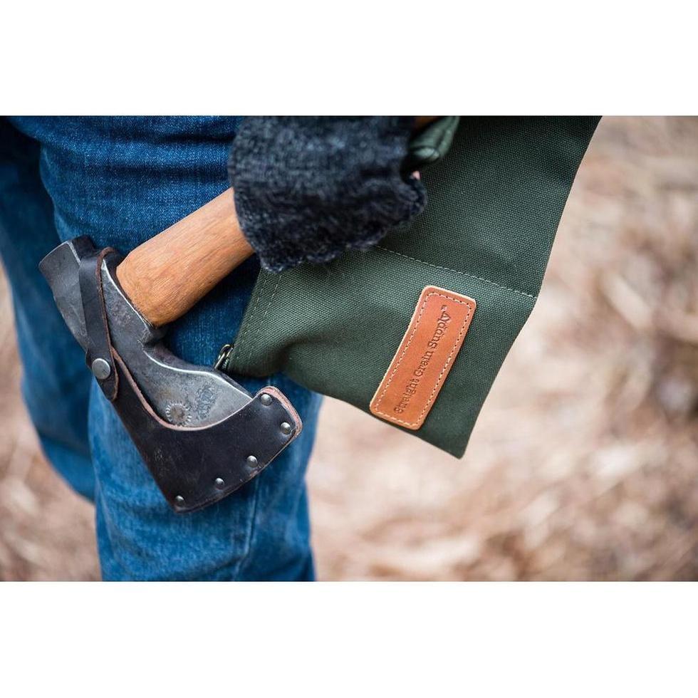 Straight Grain Supply-Sharpening Puck 80/220 with Pouch-Appalachian Outfitters