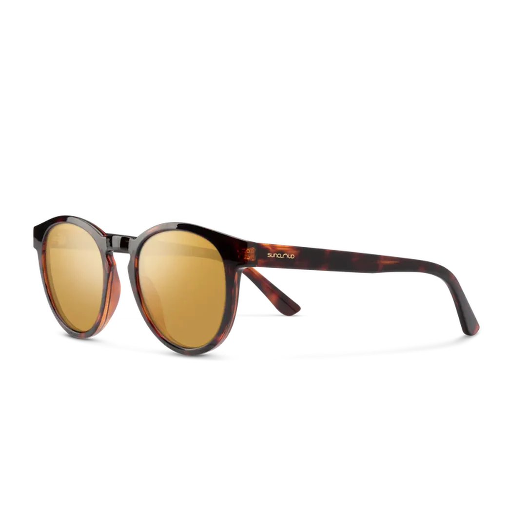 Suncloud Barnes-Accessories - Eyewear - Sunglasses-Suncloud-Tortoise-Polarized Sienna Mirror-Appalachian Outfitters