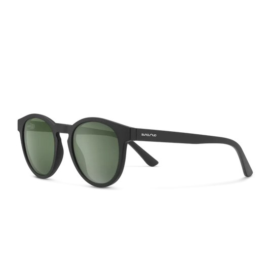 Suncloud Barnes-Accessories - Eyewear - Sunglasses-Suncloud-Matte Black-Polarized Gray Green-Appalachian Outfitters