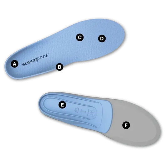 Superfeet All-Purpose Support Medium Arch-Accessories - Insoles - Unisex-Appalachian Outfitters