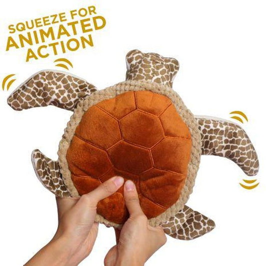 Tall Tails Animated Sea Turtle Dog Toy-Pets - Toys-Tall Tails-Appalachian Outfitters
