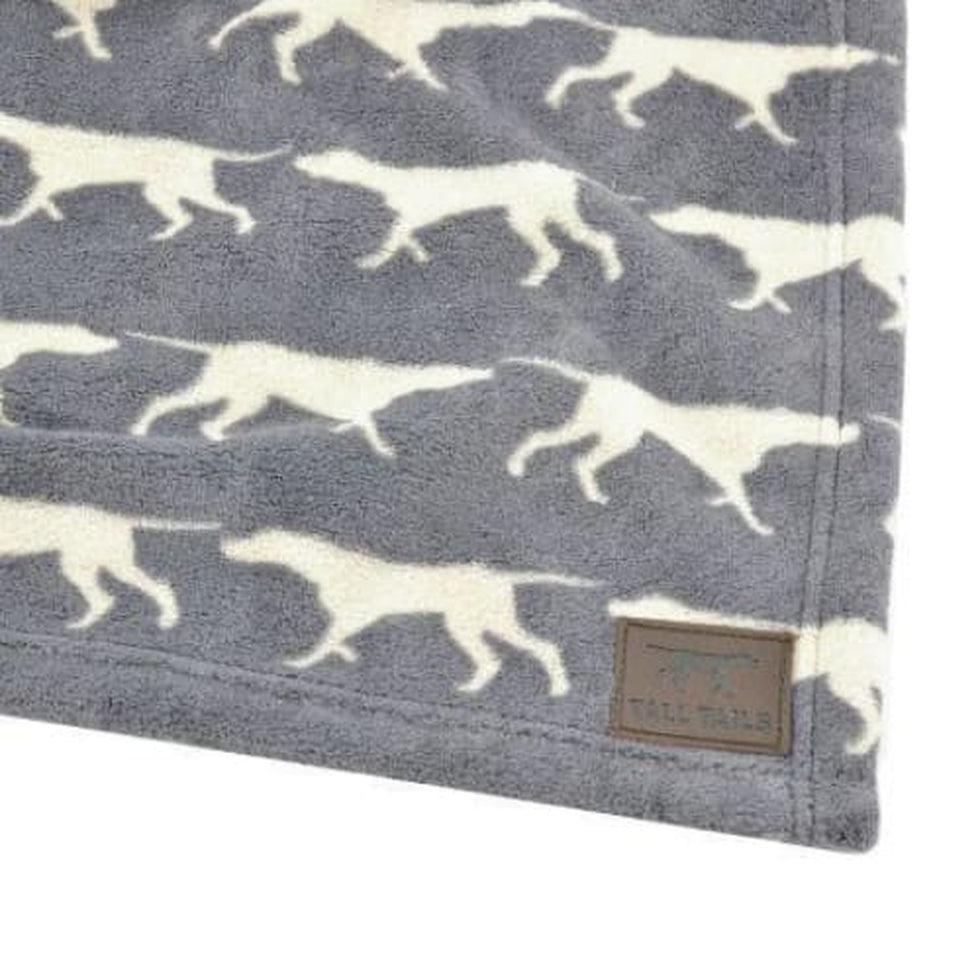 Tall Tails Icon Blanket Charcoal Outdoor Dogs
