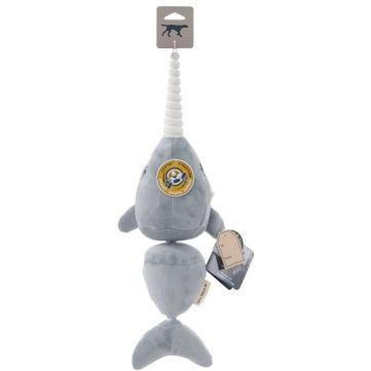 Tall Tails Narwhal Jointed Shake Play Dog Toy-Pets - Toys-Tall Tails-Appalachian Outfitters