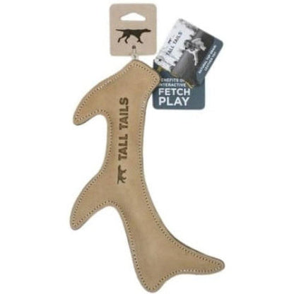 Tall Tails Natural Leather Antler Toy Outdoor Dogs