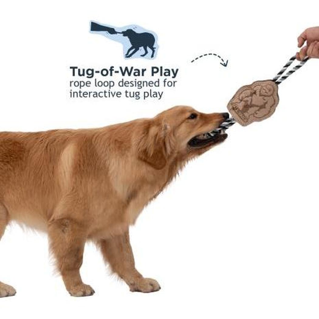 Tall Tails Natural Leather Big Foot Tug Dog Toy-Pets - Toys-Tall Tails-Appalachian Outfitters