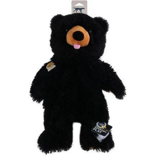 Tall Tails Stuffless Black Bear Squeaker Dog Toy-Pets - Toys-Tall Tails-Appalachian Outfitters
