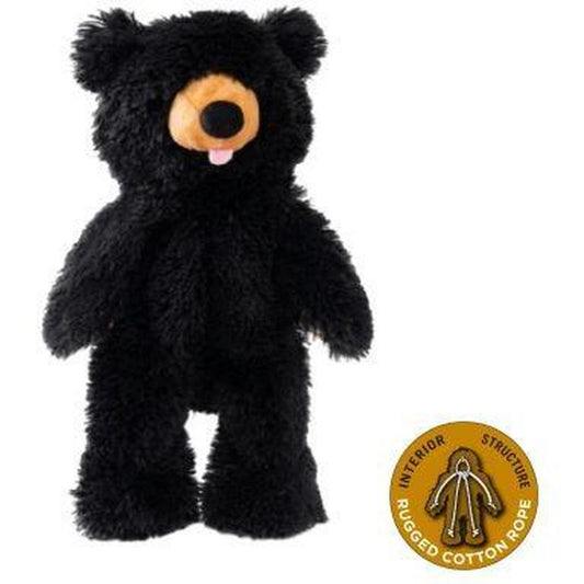 Tall Tails Stuffless Black Bear Squeaker Dog Toy-Pets - Toys-Tall Tails-Appalachian Outfitters