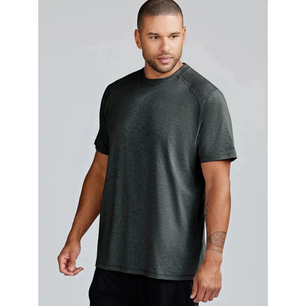 Tasc Carrollton Fitness T-Shirt-Men's - Clothing - Tops-Tasc-Iron Heather-M-Appalachian Outfitters