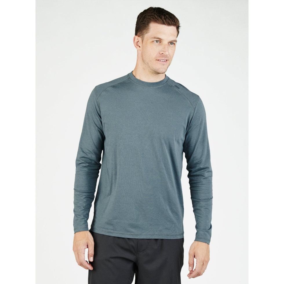 Carrollton Long Sleeve Fitness T-Shirt-Men's - Clothing - Tops-Tasc-Storm-M-Appalachian Outfitters