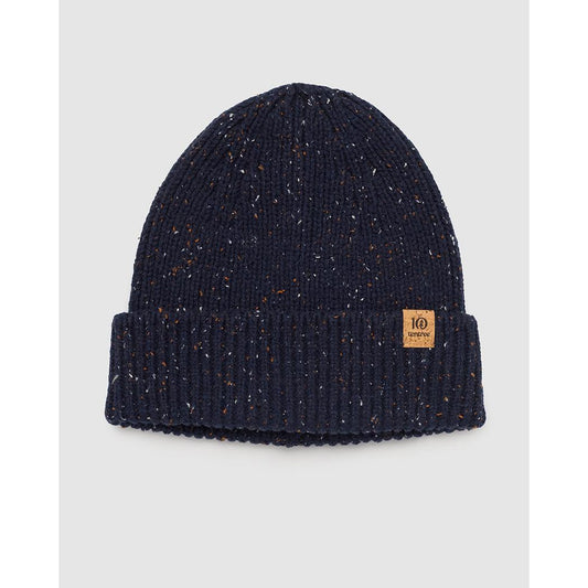 Tentree Bristow Nep Beanie-Accessories - Hats - Unisex-Tentree-Midnight Blue Nep-Appalachian Outfitters